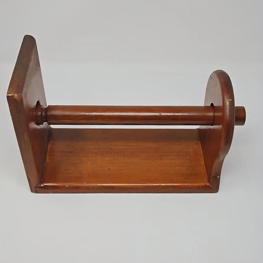 Wooden Paper Towel Holder